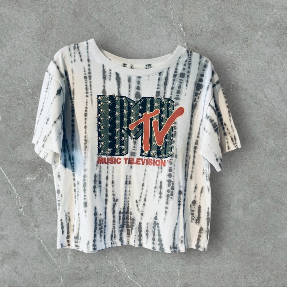Love Tribe MTV Graphic Tie Dye Tee Shirt